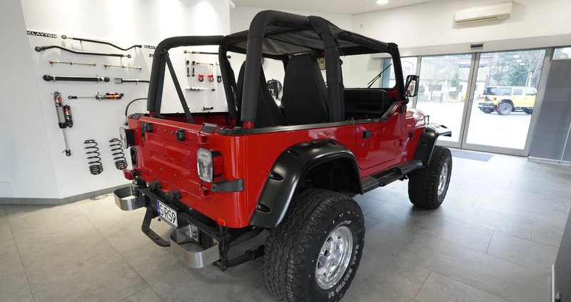 Jeep Wrangler cena 81999 przebieg: 85000, rok produkcji 1996 z Skierniewice małe 29